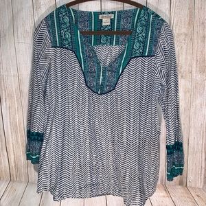 Lucky Brand Multi Color Top
